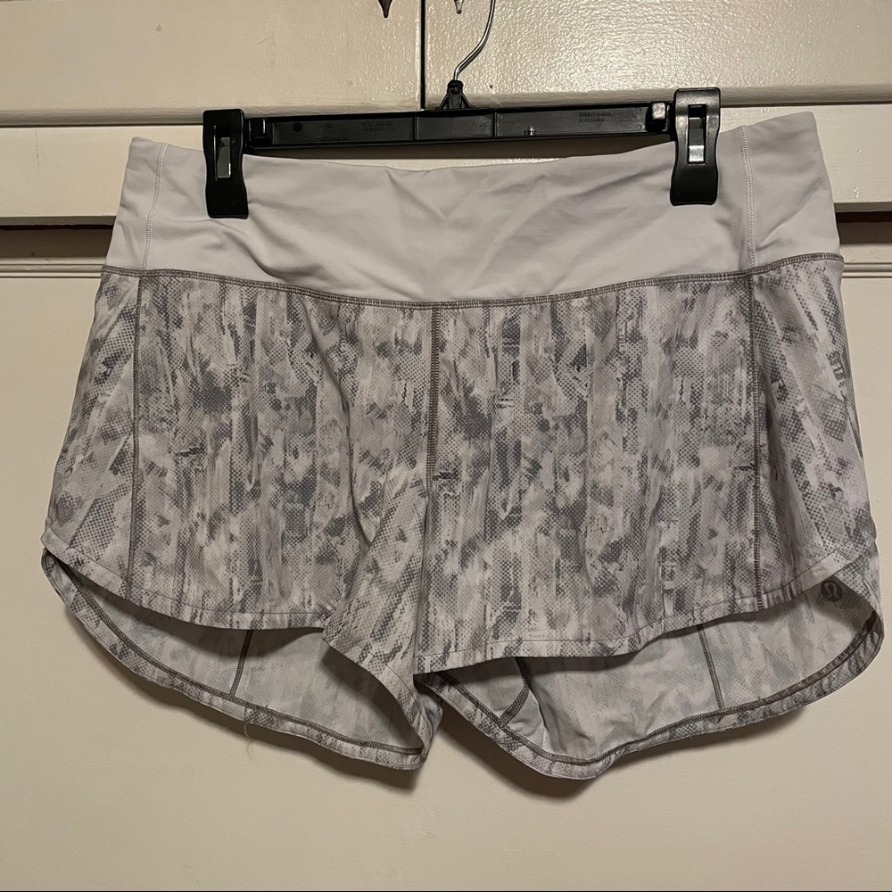 Lululemon Speed up short long 4” updated fit